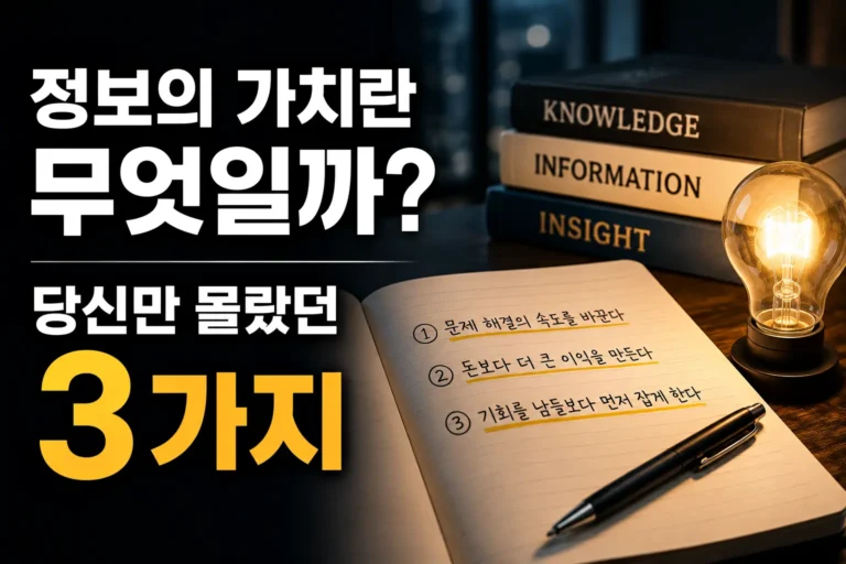 정보의 가치