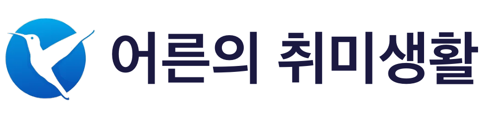 어른의 취미생활